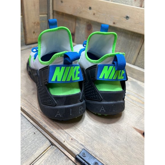 US9 Nike Mens Air Huarache Drift AH7334-102 White Black Running Sneakers main image 4